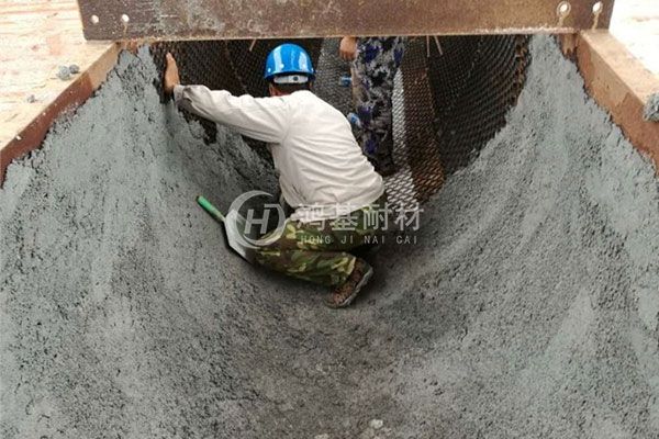 耐火澆注料施工